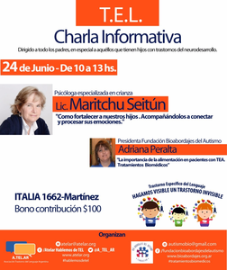 Trastorno Específico del Lenguaje Charla Infromativa A.TEL.AR